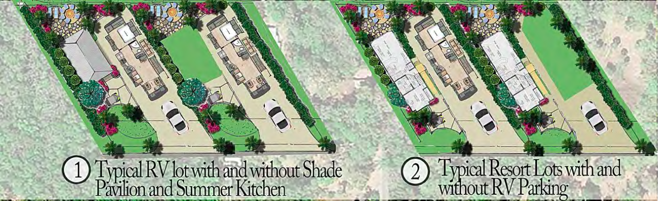 Plantation Outpost Club and Resort Lot Design